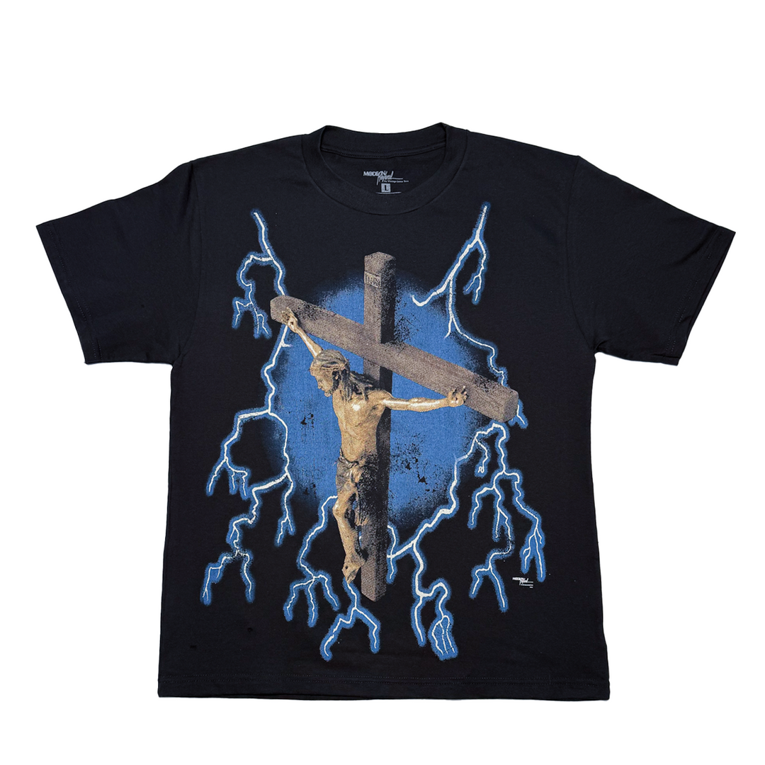 "Lightning Strikes " Jesus American Thunder  - Blue