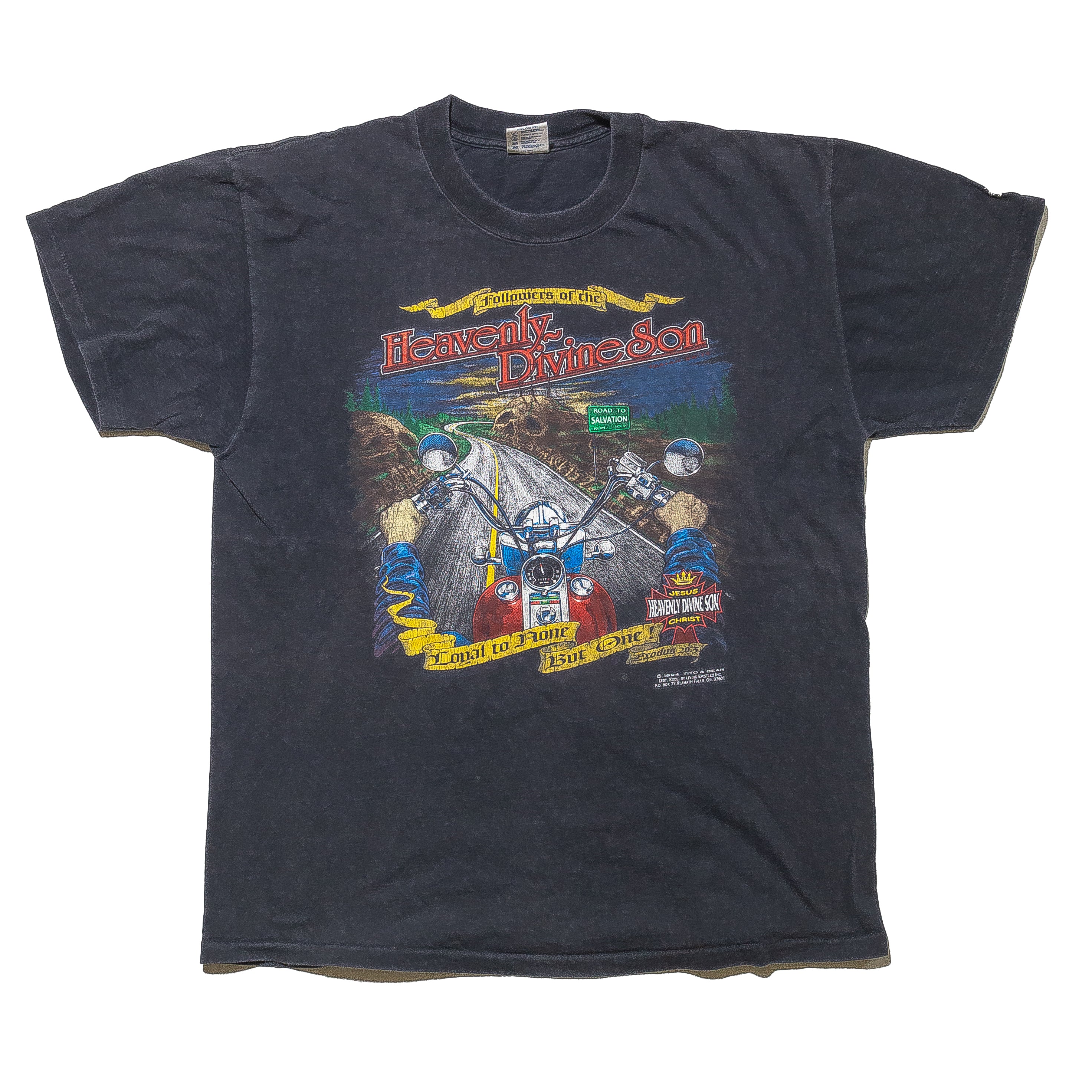 Heavenly Divine Son - Harley Davidson Parody – Vintage Jesus Tees